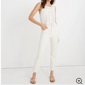 Madewell Perfect Vintage Jean Embroidered Eyelet